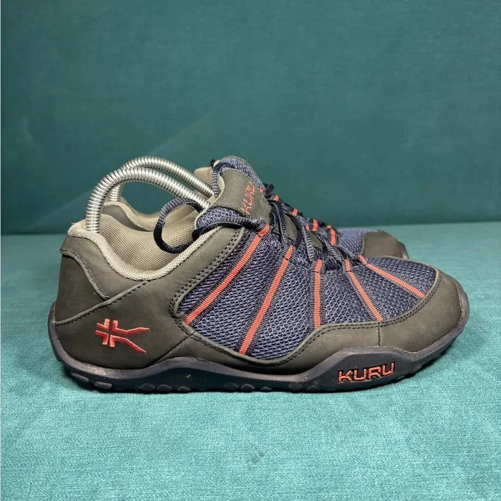 Kuru Chicane Blue Orange Hiking Shoes Women's 8.5
